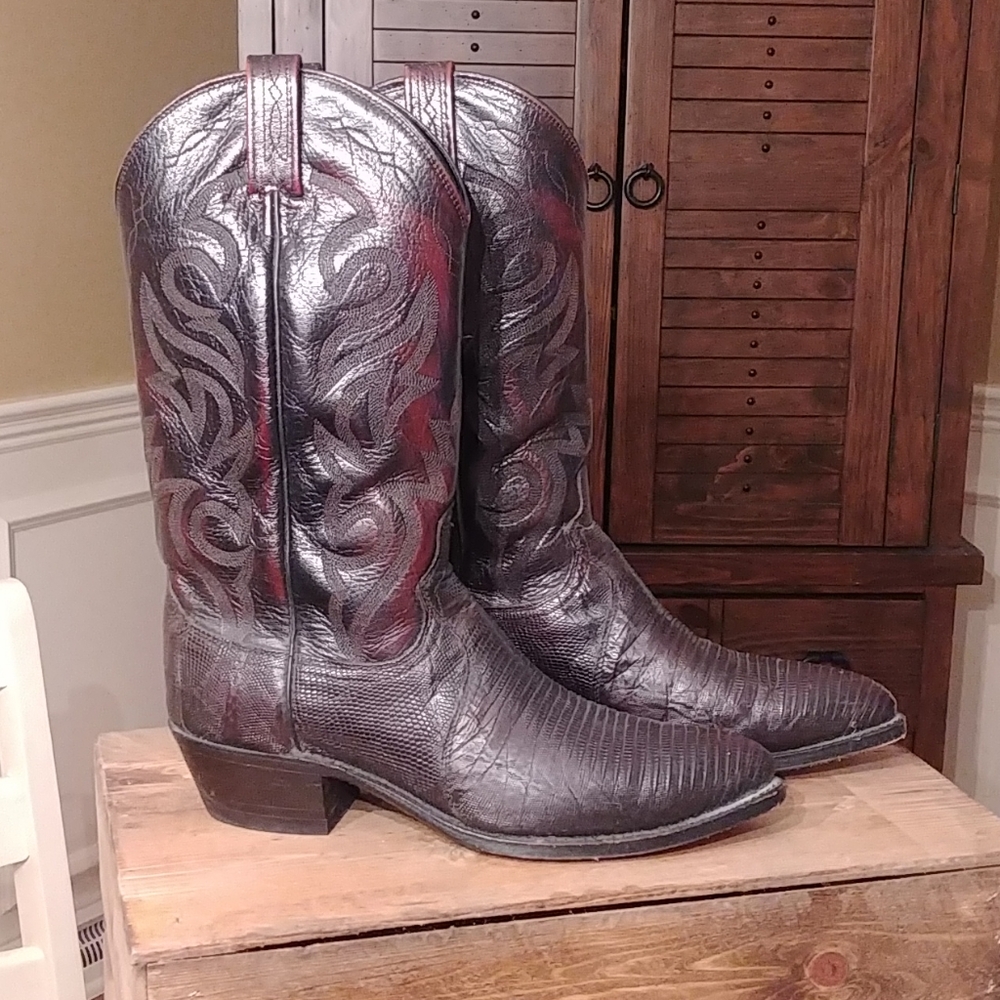 Dan Post Lizard Skin Boots